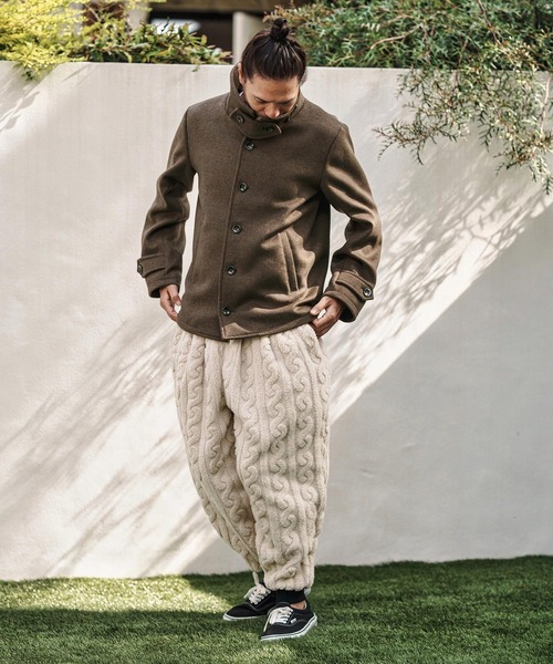 CAMBIO（カンビオ） pコート ピーコート mj10847- メルトンシングルP