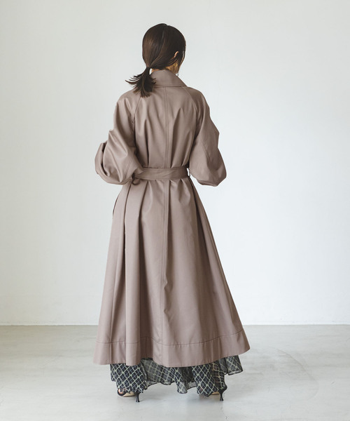 NOBLE（ノーブル） トレンチコート 36 グレー レディース : ZOZOTOWN