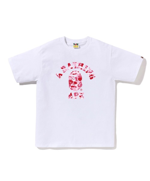 A BATHING APE tシャツ ABC CAMO COLLEGE TEE メンズ レディース