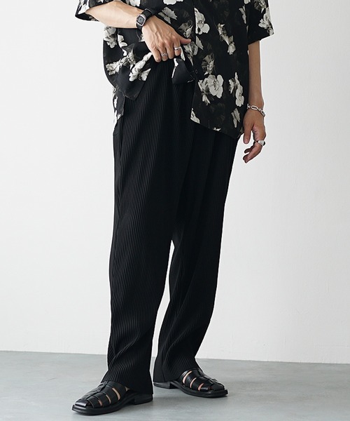 MinoriTY（マイノリティ） スラックス 「MinoriTY」さら艶プリーツ