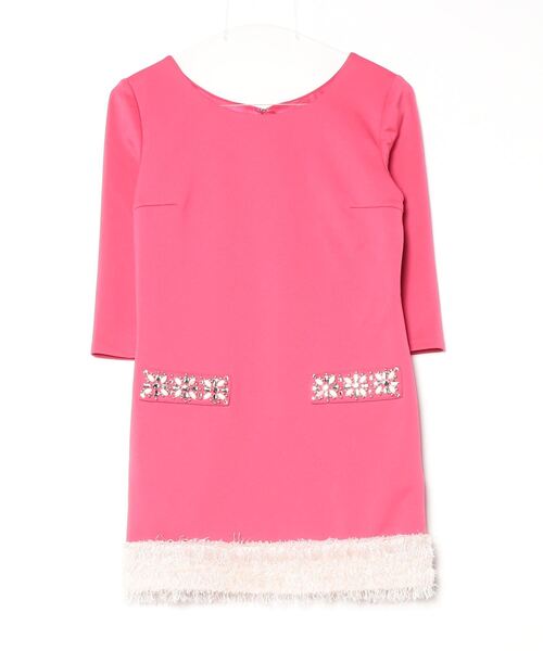 Rady 「Rady」 ビジュー7分袖ワンピース S ピンク レディース