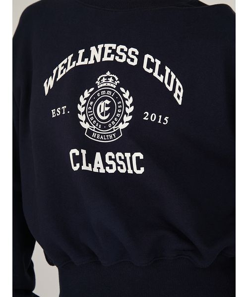 emmi トレーナー スウェット 「ONLINE限定カラー」カレッジロゴ