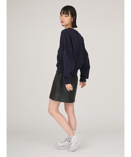 emmi トレーナー スウェット 「ONLINE限定カラー」カレッジロゴ