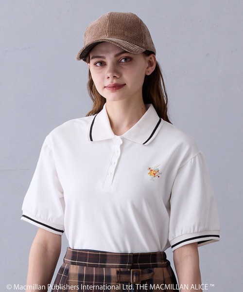ポロシャツ ポロ THE MACMILLAN ALICE マクミラン・アリスパフスリーブ