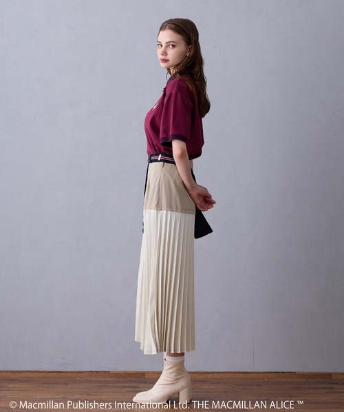 ポロシャツ ポロ THE MACMILLAN ALICE マクミラン・アリスパフスリーブ