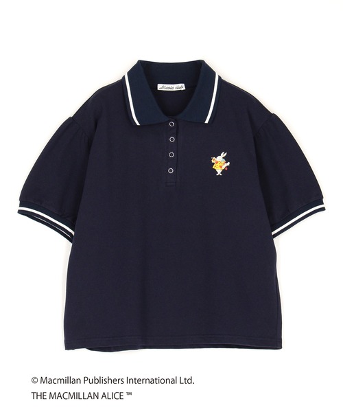 ポロシャツ ポロ THE MACMILLAN ALICE マクミラン・アリスパフスリーブ