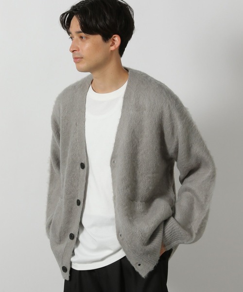 LAKOLE（ラコレ） カーディガン カラーシャギーカーディガン / 570631
