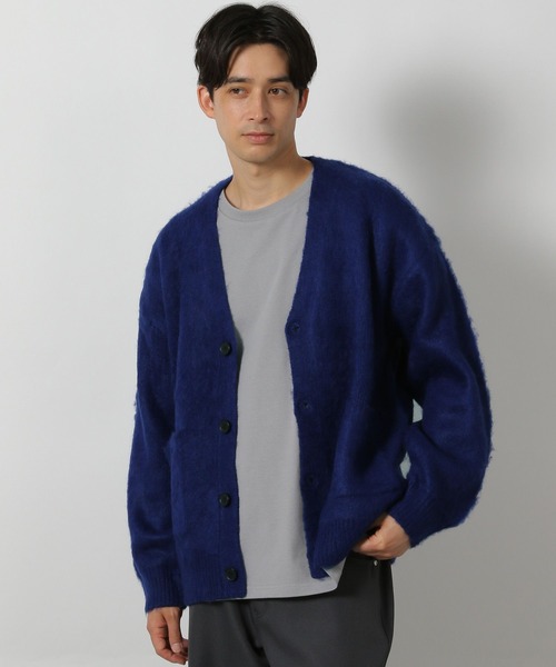 LAKOLE（ラコレ） カーディガン カラーシャギーカーディガン / 570631