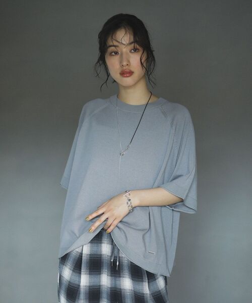 Green Parks（グリーンパークス） ニット セーター トレーナー風ニット