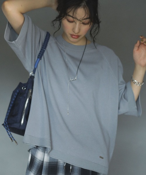 Green Parks（グリーンパークス） ニット セーター トレーナー風ニット