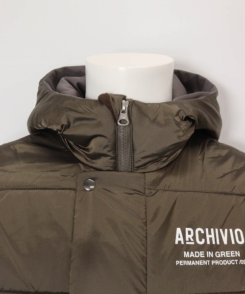ゴルフ ARCHIVIO アルチビオ パーカー ドッキング 切替 異素材 ジャケット