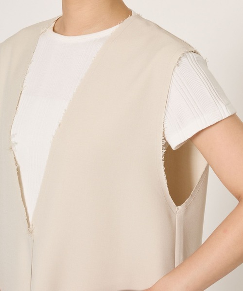 BABYLONE（バビロン） ワンピース ツイルVネックワンピース : ZOZOTOWN