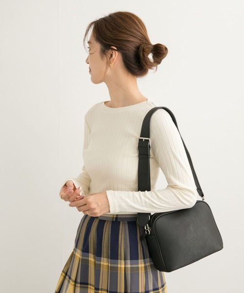 「URBAN RESEARCH DOORS」 長(zhǎng)袖カットソー MEDIUM ブラック系その他 レディース