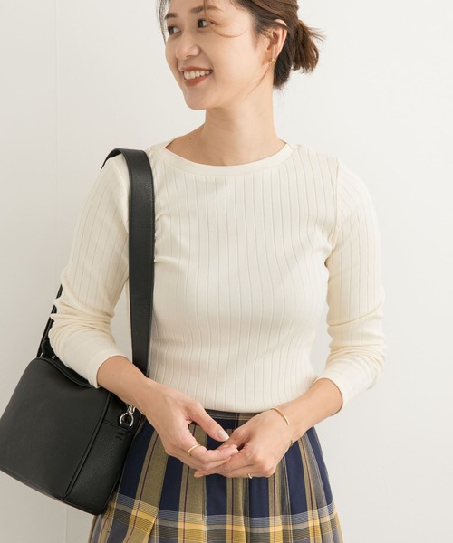 「URBAN RESEARCH DOORS」 長(zhǎng)袖カットソー MEDIUM ブラック系その他 レディース
