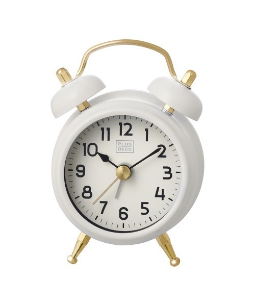 ドラマ「相棒」特製アラームクロック 特典 非売品 新品未使用 BACKYARD FAMILY（バックヤードファミリー） 時計 プラスデコ ミニ