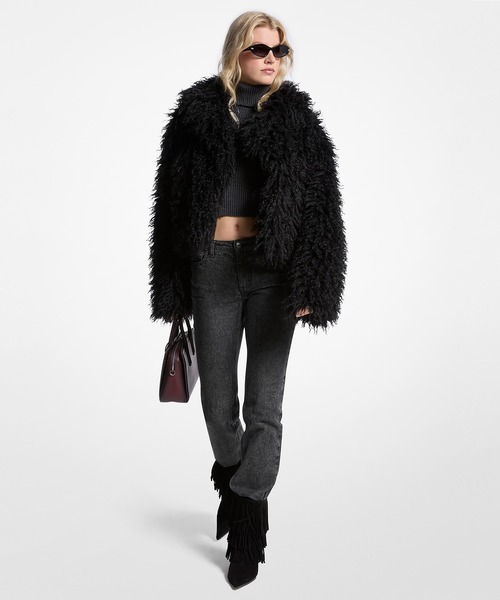 マイケルコース ファー コート ジャケット MICHAEL KORS（マイケルコース） コート アウター フォーファー