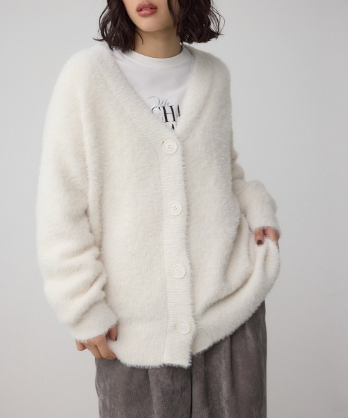 AZUL BY MOUSSY（アズールバイマウジー） カーディガン 「堀田茜さん