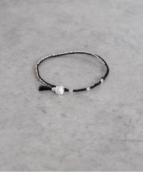 amp japan（アンプジャパン） ブレスレット SENTI SV BEADS BR amp
