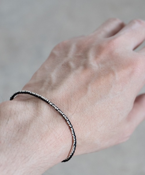amp japan（アンプジャパン） ブレスレット SENTI SV BEADS BR amp