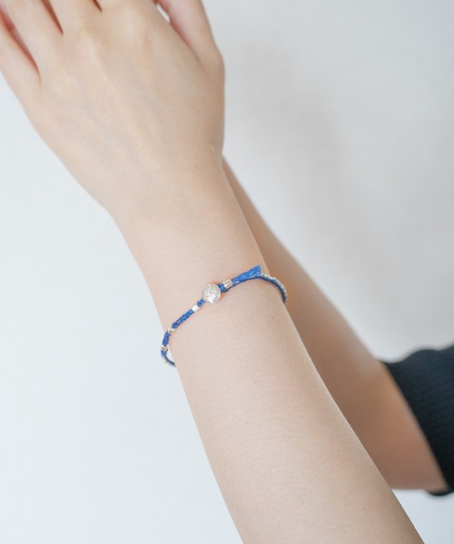 amp japan（アンプジャパン） ブレスレット SENTI SV BEADS BR amp