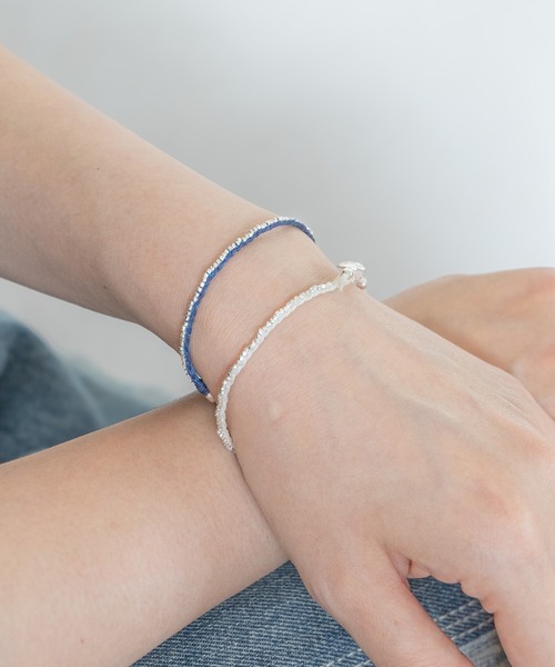 amp japan（アンプジャパン） ブレスレット SENTI SV BEADS BR amp
