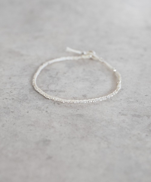 amp japan（アンプジャパン） ブレスレット SENTI SV BEADS BR amp