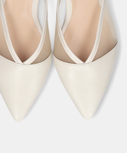 「MAMIAN」 フラットサンダル M アイボリー レディース_画像4