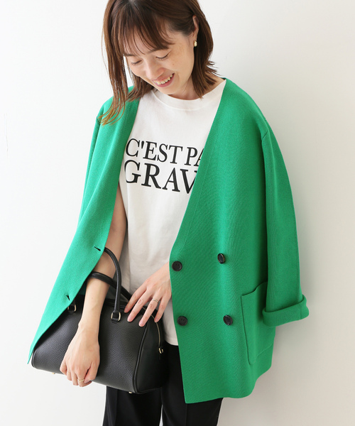 SLOBE IENA（スローブイエナ） ジャケット FREE グリーン レディース
