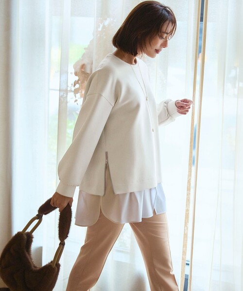 23区（ニジュウサンク） tシャツ 「VERY12月号掲載/洗える」コットン