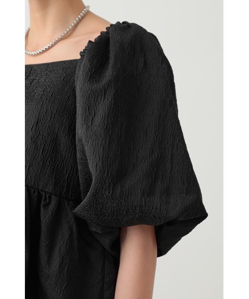 「crie conforto」 半袖ブラウス MEDIUM ブラック レディース_画像8