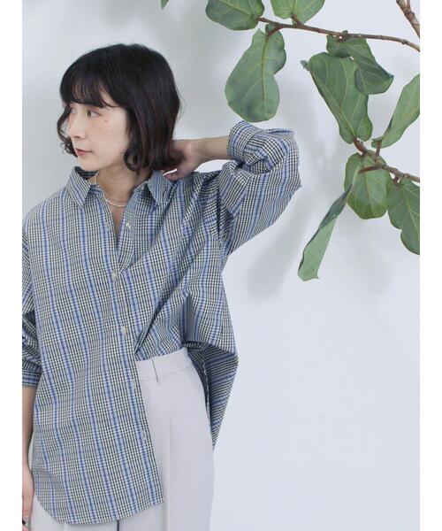 Samansa Mos2 blue（サマンサモスモスブルー） ブラウス シャツ