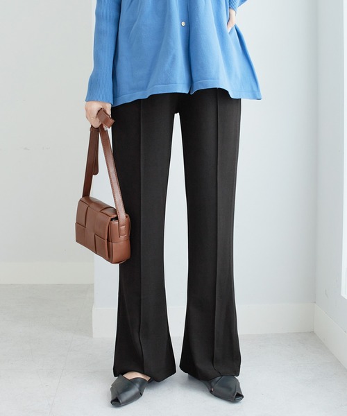 alotta（アロッタ） パンツ カットジョーゼットフレアパンツ