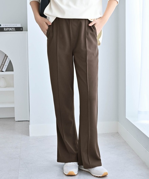 alotta（アロッタ） パンツ カットジョーゼットフレアパンツ