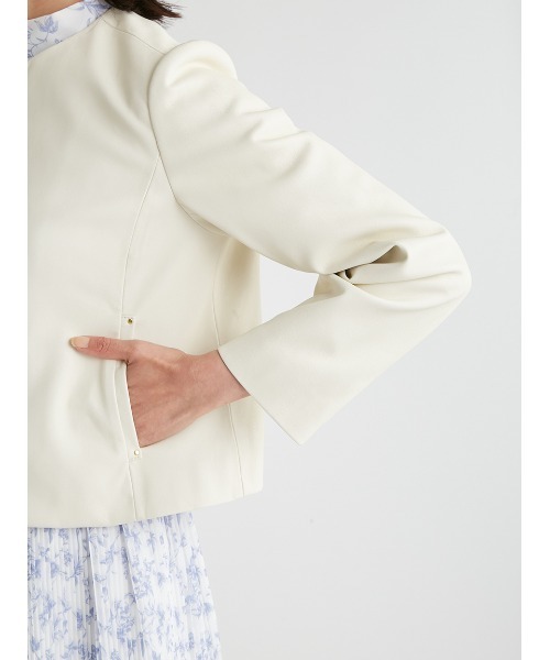 CELFORD（セルフォード） ノーカラージャケット 36 ブラック