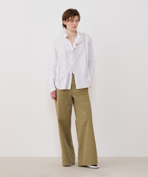 GALERIE VIE（ギャルリー ヴィー） ブラウス シャツ コットンサッカー