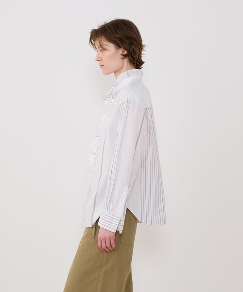 GALERIE VIE（ギャルリー ヴィー） ブラウス シャツ コットンサッカー