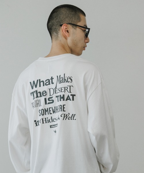 Liberaiders（リベレイダース） tシャツ MULTI FONT L/S TEE ロンT 