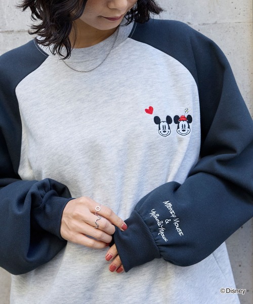 Disney（ディズニー） トレーナー スウェット 「Disney」別注