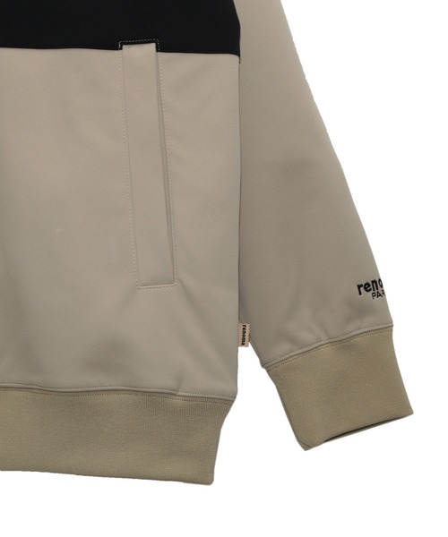 renoma PARIS（レノマパリス） トレーナー スウェット PANEL HALF ZIP