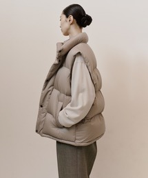 アダムエロペ アライド ACT_81 Monta 超軽量 ダウンベスト XL相当 ADAM ET ROPE'（アダムエロペ） ダウンベスト ベスト 「ACT_81 Monta