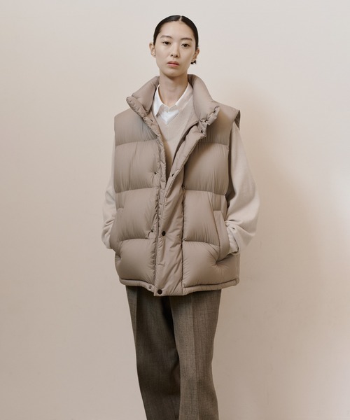 ADAM ET ROPE'（アダムエロペ） ダウンベスト ベスト 「ACT_81 Monta