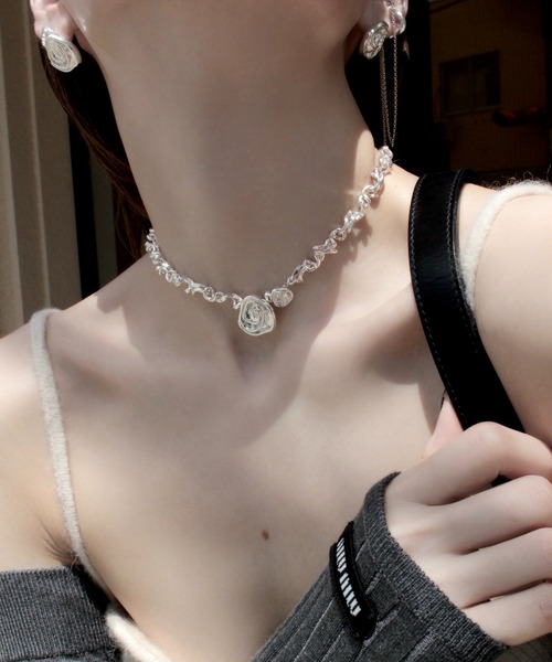 Soierie（ソワリー） ネックレス ローズ フィグ ネックレス / Rose fig