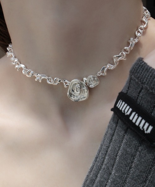 Soierie（ソワリー） ネックレス ローズ フィグ ネックレス / Rose fig