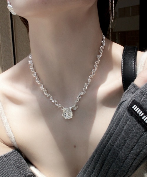 Soierie（ソワリー） ネックレス ローズ フィグ ネックレス / Rose fig