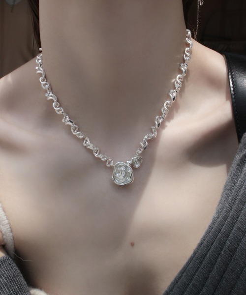 Soierie Figue necklace フィグ2パックネックレス Figue necklace (2P