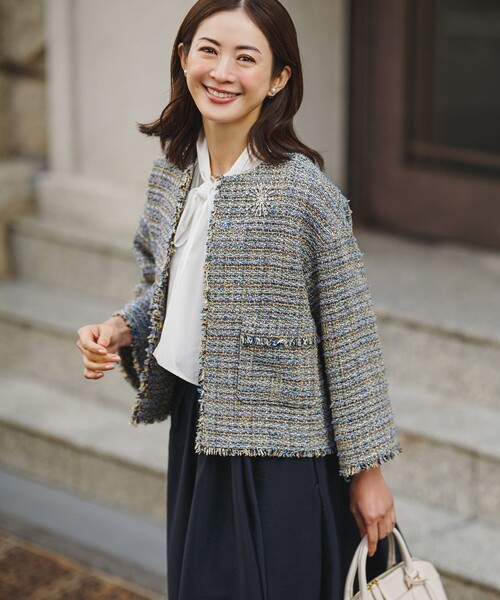 23区（ニジュウサンク） ブローチ クリスタルシャワー ブローチ