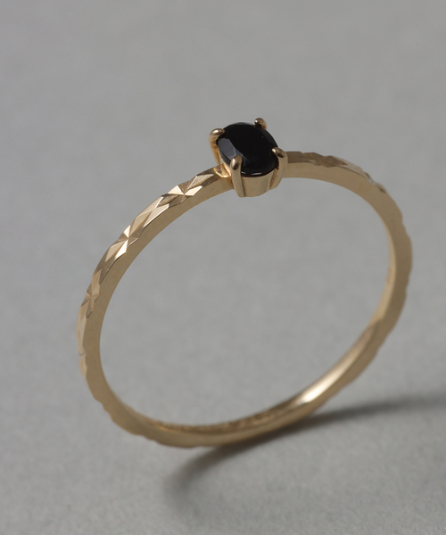 1号　スピックアンドスパン　lilas ウェーブ　リング　k10 ダイヤ 1号 スピックアンドスパン lilas ウェーブ リング k10 ダイヤ