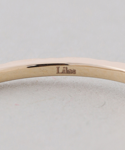 Lilas 指輪 リング オーバルオニキスカットリングK10 レディース