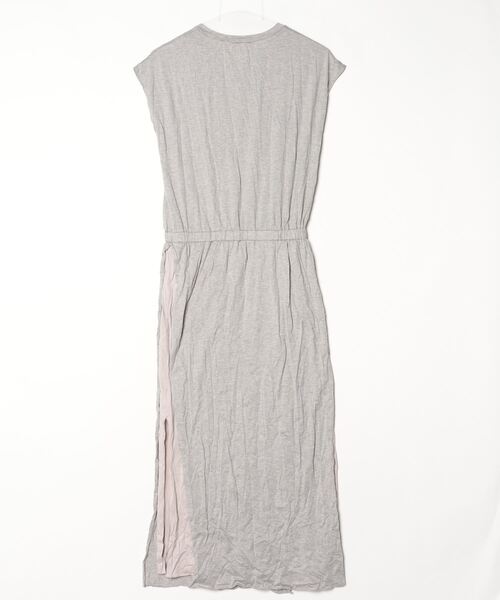 「FIGARO Paris」 半袖ワンピース - グレー レディース_画像2