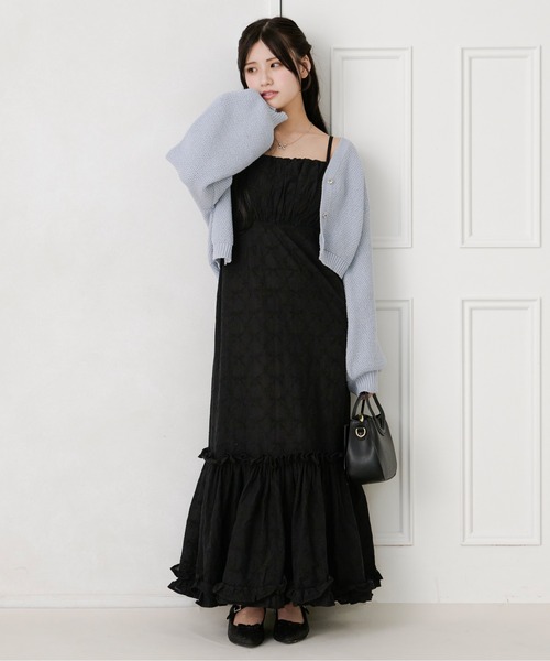 「apres jour」 キャミソールワンピース X-LARGE ホワイト レディース_画像8